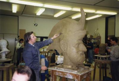 Hoofd van Keizer Frank 