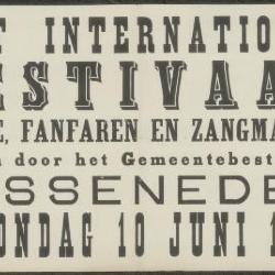Groot internationaal festival voor harmonien, fanfaren en zangmaatschappijen Assenede
