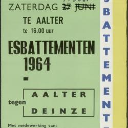 Esbattementen 1964 Aalter
