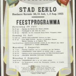 Feestprogramma Stad Eeklo
