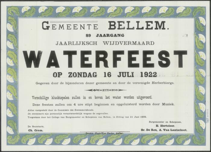 Waterfeest Bellem
