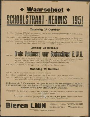 Waarschoot-Schoolstraat-Kermis 1951
